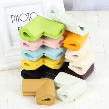 D-GROEE 4PCS Soft Baby Corner Guards & Edge Protectors, U-shape NBR Rubber Safety Bumpers for Furniture, compatible with Sharp Corners