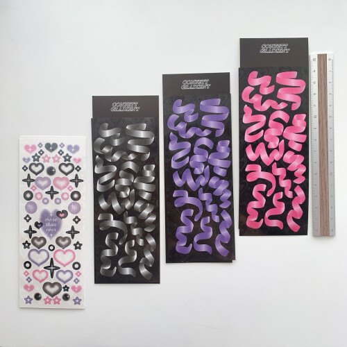 Αυτοκόλλητο Hesroicy Sweet Cool Style Scrapbooking - Διακοσμητικό αυτοκόλλητο Assorted Peel And Stick για 1