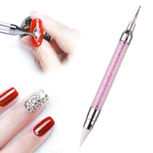 Prickpenna Strass Picker Pen Kristall - Plockverktyg rosa