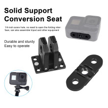 Adaptor de montare pliabil magnetic SUSUchens, rezistent la rugină și coroziune, compatibil cu GoPro10/9/8/Max/Mini stil B