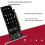 PCIeX16 naar M.2M-Key NVMEx4SSD2U Server RAID-array uitbreidingsadapter splitter multifunctionele draagbare kaart 4