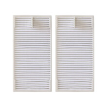 Kit de filtro de plástico de reposição para aspirador robô Eureka NER600 (2 unidades)