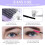 Individual false eyelashes in different lengths and styles Model 4 Black 3