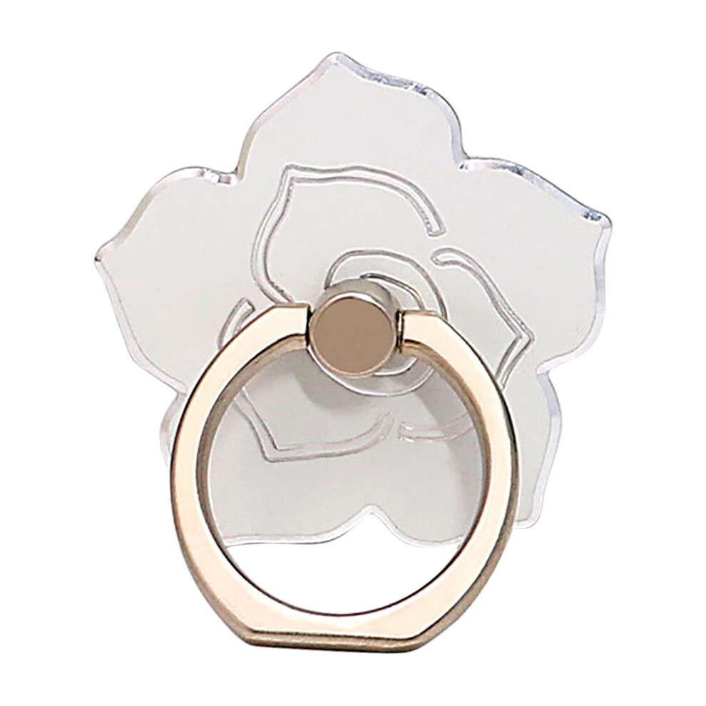 Yhaiogs Flower Shape Phone Ring Holder, Metal 360 Rotating Grip & Kickstand Compatible With All Smartphones 9423501788382