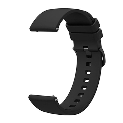 Λουράκι σιλικόνης SKALO για συμβατότητα με Amazfit GTR3/GTR3Pro - Περισσότερα χρώματα Μαύρο 2