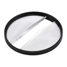 82 mm dobbeltmånefilter for spesialeffekter i fotografering, uskarp forgrunn, unikt tilbehør