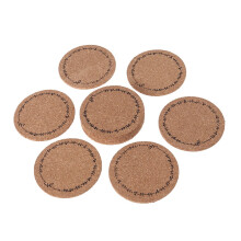 10 PCS Round Placemats Cork Table Mats Table Placemats Cup Mat Dining Mat Small Bamboo