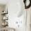 Painel de parede Yesbay com lua e estrelas de pelúcia para decoração de quarto de bebê. 4
