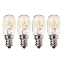 Ampoule de réfrigérateur Zhiyie4PCS10W, culot E12S, ampoule de rechange pour hotte aspirante.