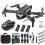 Drone Herrnalise με κάμερα για ενήλικες, συμβατό με διπλό HD FPV WiFi RC τετρακόπτερο για 2