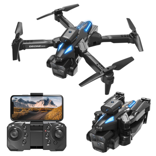 Drone Quinlirra με 3 κάμερες, βίντεο 4K, αναστροφή 360, Ακολουθήστε με, αυτόματη επιστροφή, 2