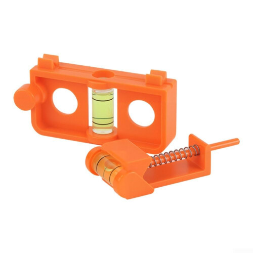 Compound Bow Level and String Level Kit for Precision Tuning with Bubble Alignment Tool (Orange)