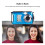 Ψηφιακή κάμερα Jacenvly HD 30MP με οθόνη IPS 2,7", ζουμ 16X, αδιάβροχη, αντικραδασμική, εγγραφή 5