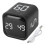 Gravity Timer 500mAh Schwarz 46x44x44mm Kubus-Timer 3