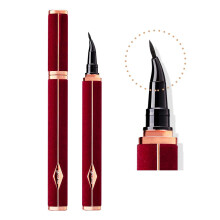 Waterproof Liquid Eyeliner for Women Red Velvet Black 24H Long Lasting Precise Brush