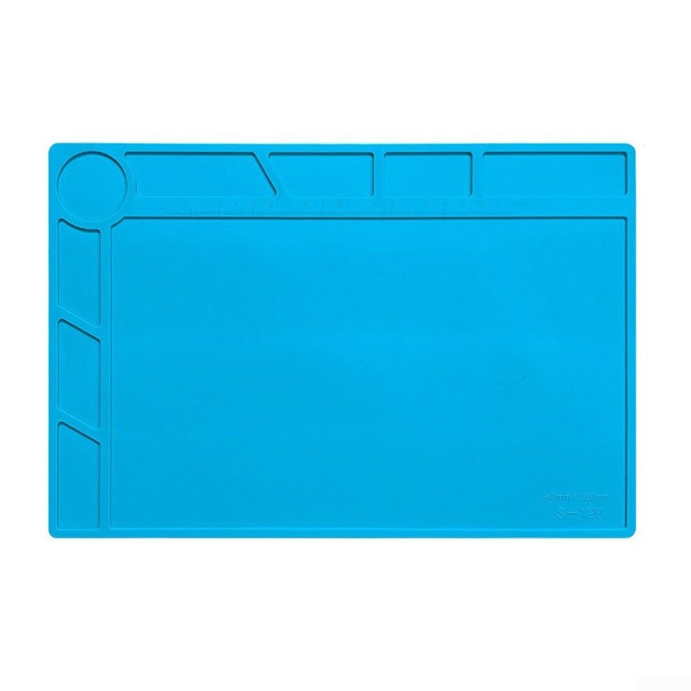 Soldering Mat 34X23cm Heat Resistant Silicone With Antistatic Protection For Electronics 9044945783407