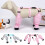 Botas com Suspensório RFUGUG para Cães, Botinhas Impermeáveis com Alça Auxiliar, Sapatos Macios, Quentes e Antiderrapantes para Cães, Protetor 1