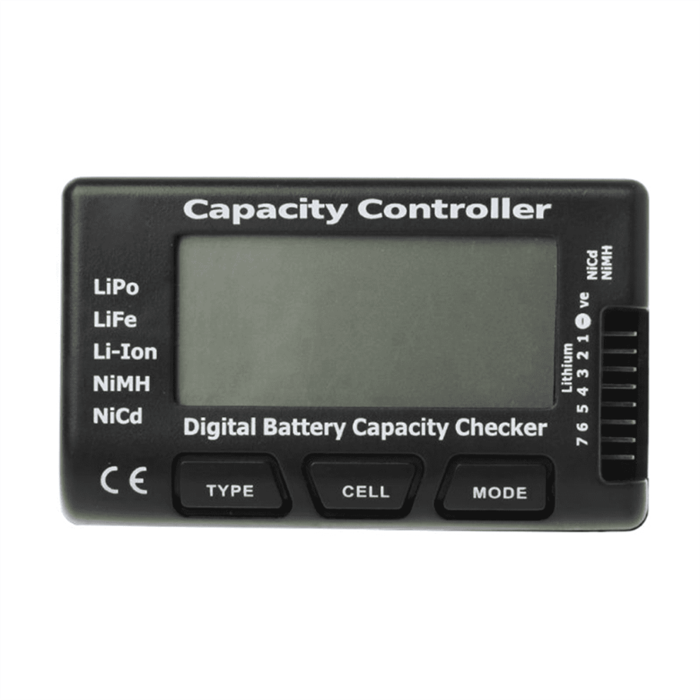 Rc Cellmeter 7 Digital Battery Capacity Checker Controller Tester Voltage For Lipo Life Li-Ion Nimh Nicd Cell Meter 9448990289035