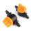 10 τεμάχια λάστιχο Micro4/7mm για άρδευση κήπου με αγκαθωτή βαλβίδα ελέγχου ροής νερού, 1