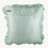 Capas de Almofada Euro 26x26 polegadas, Fronhas de Cetim Verde Menta com Babados, Capas de Almofada Decorativas de Cor Sólida - Compatíveis com 3