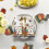 Sm: )e Gobble kalkun Thanksgiving-dug 60 x 84 tommer 5