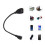 CIYISON USB 2.0-Buchse auf Micro-USB-Buchse Adapter USB 2.0 Ladekabel Datenübertragung 2