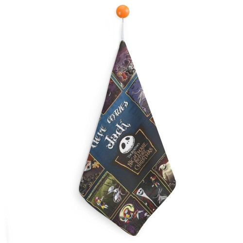 Πετσέτες χειρός The Nightmare Before Christmas, βαμβακερές πετσέτες προσώπου, μαλακές,