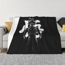 Koc z nadrukiem Dragon Ball Z, miękki, narzuta, pościel, prezenty anime dla dziewczynek, dzieci, dorosłych, na cały sezon, 6050 cali, styl 8