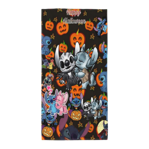 Χειροπετσέτες Halloween Stitch για μπάνιο, πετσέτα μπάνιου/προσώπου, μαλακές, 1