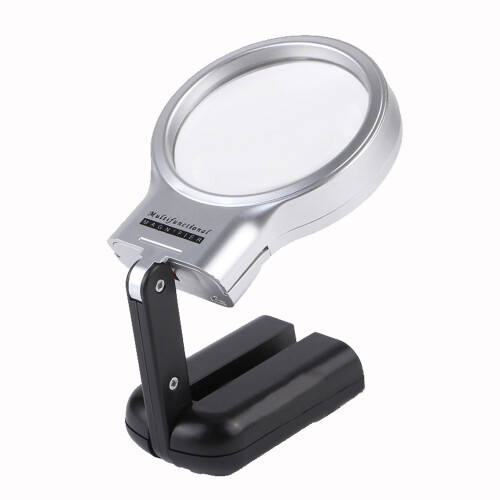 Kiplyki Wholesale Πτυσσόμενη Βάση Κοσμημάτων με Φακό 16X30mm + Φως 2 LED 2