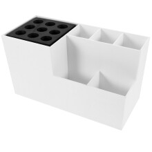 Organizzatore per strumenti per capelli Guangmc, porta forbici da salone, ripiano porta pettini