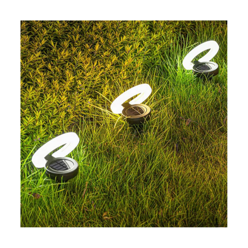 Solar Garden Waterproof Wall Light Underground Light Foldable Step Night Light Landscape Decorative Lighting-White Light 1