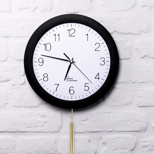 DIY-klockpendelbyte Bekväm klockpendeldel Metallpendel för väggklocka 2