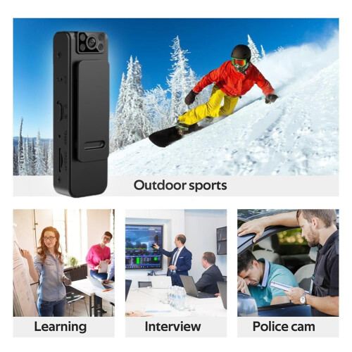 Wi-Fi1080P Εγγραφή Βίντεο DVR IR Νυχτερινή Κάμερα HD Βιντεοκάμερα Μίνι Αστυνομική Κάμερα 1