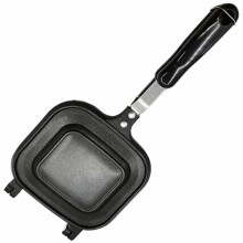 Panela para fazer panquecas, torradeira de sanduíches dupla face, sem grelhar, utensílios de cozinha