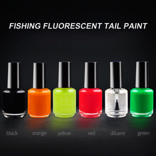 Bluethy 15ml Convenient Float Paint High Purity Multi Color Amplification Effect Buoy Paint Angling Accessory 2