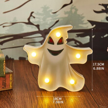 Lampa Taibhse Jack-O-Lantern Oíche Shamhna, Maisiúchán Boird Saoire Taibhse Soilsithe le haghaidh Teach Taibhsí, Bronntanas Cóisir Cleas nó