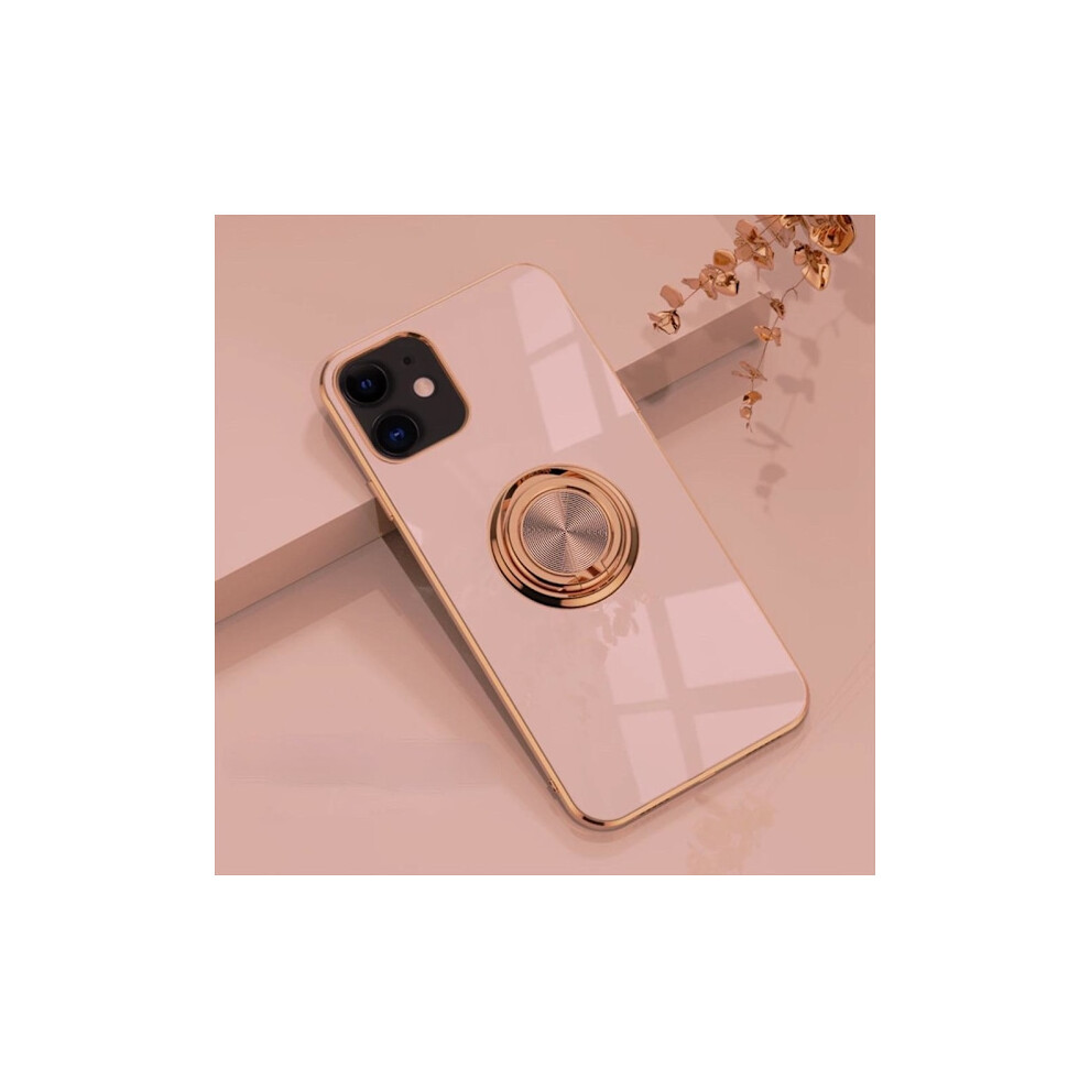 Luxurious Stylish Case 'Compatible With Iphone 13' With Ring Stand Function Gold Pink Pink Pink,Gold 9048212859291