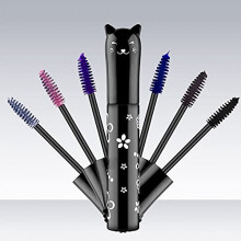 Purple Waterproof Mascara Colorful Long Lasting Volume Smudge Proof Fiber Lash 8g