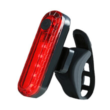 Mizh 1Pc Cycling Night Super Bright Red LED Rear Tail Light Bike Safety Light Waterproof Bike Accessories