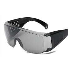 1pc Clear Safety Goggles, Anti-Splash, Anti-Scratch, Dustproof, Full Eye Protection for Construction, Lab, Outdoor Work