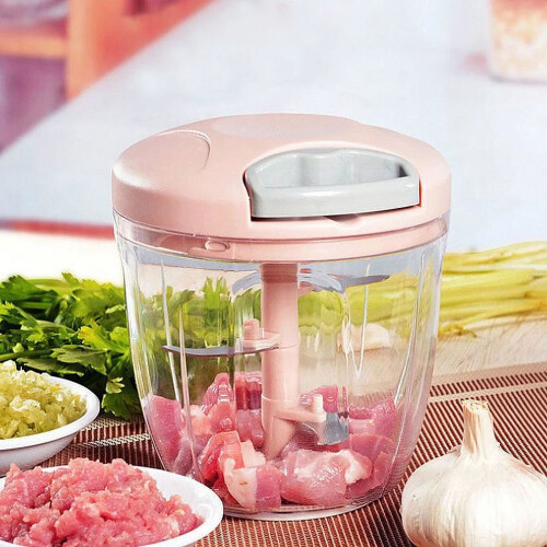 Φορητός κόφτης σκόρδου AUMIY500/900ML Χειροκίνητος κόφτης κρέατος, θρυμματιστής 2