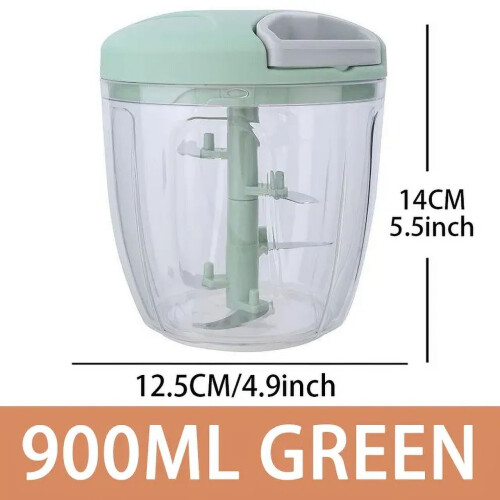 Φορητός κόφτης σκόρδου AUMIY500/900ML Χειροκίνητος κόφτης κρέατος, θρυμματιστής