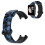 Συμβατό με λουράκι σιλικόνης με μοτίβο Xiaomi Mi Watch Lite / Redmi Watch - Μπλε καμουφλάζ 1