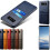 Compatible with Samsung Note8 case cover protection leather card visa mastercard - Grey Note8 2