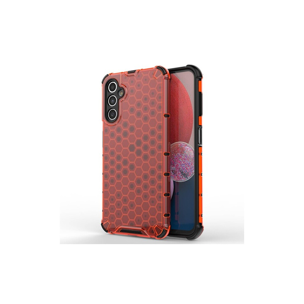 Galaxy A14 4G/5G Case Shockproof Honeycomb Texture Red 9048212909316