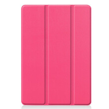 Compatibil cu Apple, compatibil cu iPad 10.2 2021/2020/2019, husă subțire cu trei pliuri - roz pal