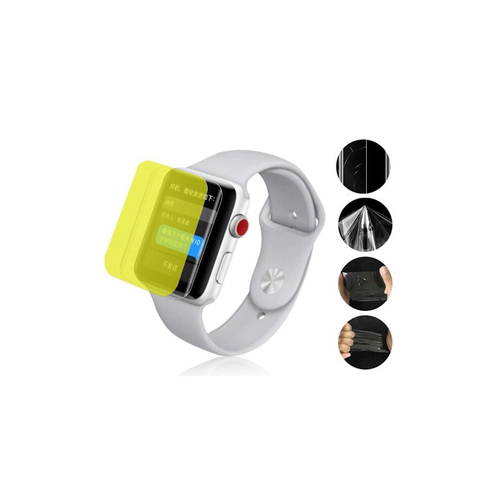 3-Pack Full Coverage Screen Protector Compatible With Apple Watchwith Apple Watch 4/5/6/Se 40Mm Transparent 9048212909330