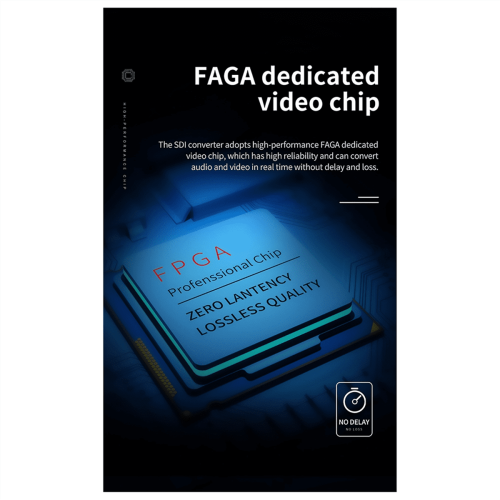 Πομπός κάμερας 1080p Μετατροπέας καλωδίου 3G SDI80M σε συμβατό χωρίς υποδοχή μπαταρίας 2