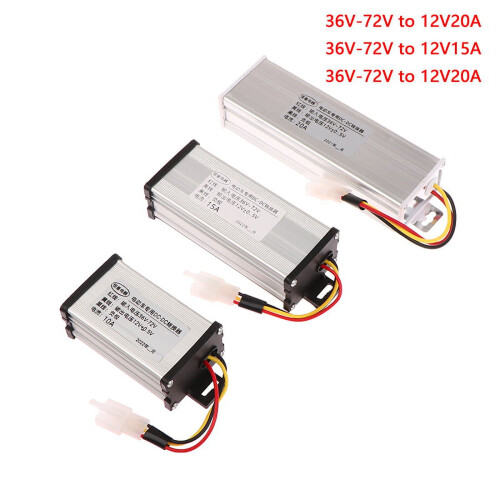 Transformator mocy prądu stałego DC36V48V60V72V do 12V10/15/20A180W 1